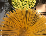 Foto del paso 2 de la receta: Spaghetti gamberi zucchini