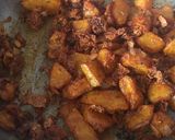 A picture of step 3 of Petha with Urad daal Wadian.