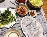 Hình bước làm 3 của món Bánh cuốn keto