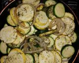 A picture of step 8 of Sauteed Dill Summer Squash.