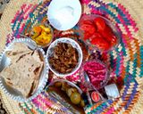 عکس مرحله 4 از دستور 🌸😋خوراک قارچ و گوشت😋🌸