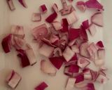 A picture of step 1 of My Sour & Sweet Juicy Salad 😁 #2Flavours.