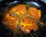 A picture of step 2 of Tareli pomfret macchi.