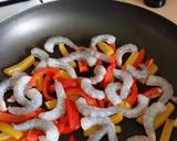 Garlic Prawn Stir-Fry with Spinach & Peppers, GF DF EF SF NF recipe step 3 photo