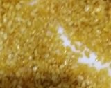 A picture of step 9 of Moong daal namkeen.