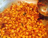A picture of step 8 of Masala bhutta in creamy spinach.