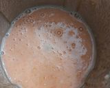 A picture of step 8 of Palak poori and Aloo Matar.