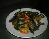 Foto langkah ke 3 dari resep Ikan kering tawar,tumis cabe hijau.