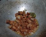 Foto langkah ke 2 dari resep Tumis Daun Singkong Cumi Asin.
