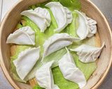 A picture of step 14 of Chewy Shrimp Steamed Dumplings.
