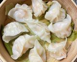 A picture of step 15 of Chewy Shrimp Steamed Dumplings.
