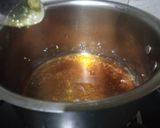 A picture of step 2 of Caramelized tea.