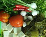 Hình bước làm 2 của món Cá chép om dưa