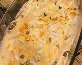 Rakott brokkoli füstölt sajttal, tojással és darált hússal (diétás recept) recept fázis 5 fotója