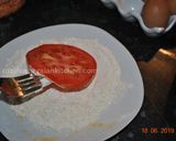 A picture of step 7 of Deep Fried Tomato گوجه فرنگی سرخ شده.