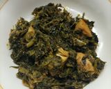 A picture of step 4 of Chicken methi.