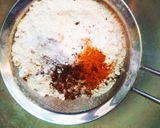 A picture of step 1 of Eggless Banana Walnut Cake.