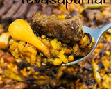 Foto del paso 7 de la receta: Arroz con costillas, panceta y ajos tiernos 🌞