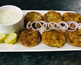 A picture of step 1 of Shami Kebab.