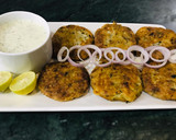 A picture of step 1 of Shami Kebab.