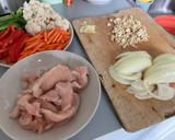 Foto del paso 2 de la receta: Mie-Noodles con pollo, verduras y salsa de ostras