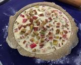 Une image de l'étape 12 de Tarte rhubarbe et fruits exotiques.