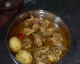 A picture of step 17 of Dahi coriander chicken.