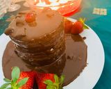 A picture of step 10 of Pull me up Chocolate Cake.