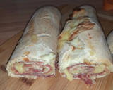 Foto del paso 3 de la receta: Pan relleno de jamón y queso
