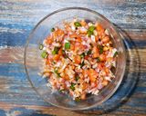 A picture of step 3 of Ground Rice Vegetable Uttapam.