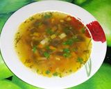 Pas rețetă Supă de legume cu ciuperci 5 fotografie