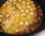 Reszelt zöldségleves májgombóccal gluténmentesen gyors főző edényben főzve recept fázis 4 fotója