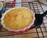 A picture of step 4 of Coconut Almond Crème Brûlée.