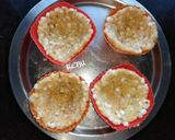 A picture of step 3 of Baked Farali Basket Chat.