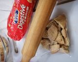 Gambar langkah 1 resipi Biscoff Cheesecake Dyana Style.