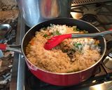 A picture of step 5 of Brown Rice.