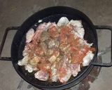 Foto del paso 1 de la receta: Pollo al disco con papas🍗