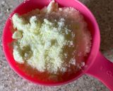 A picture of step 3 of Dudhi badam halwa(bottle gourd and almond halwa).