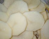 A picture of step 1 of 3 Spice Potatoes.
