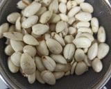 A picture of step 1 of Badam khoya dry fruit roll.
