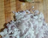 A picture of step 4 of Chicken Qeema Samosa.