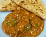 A picture of step 11 of Onion Capsicum Masala.