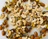 A picture of step 1 of Dates and oats barfi.
