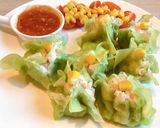 รูปขั้นตอนการทำที่ 1 ของ ขนมจีบอกไก่คลีน