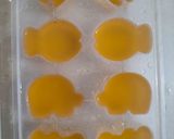 Foto langkah ke 4 dari resep Orange Lychee Silky Pudding.