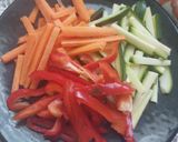 Foto del passaggio 1 della ricetta Vermicelli con verdure