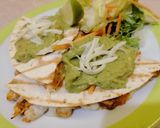 Csirkés Quesadilla recept fázis 3 fotója