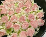 A picture of step 5 of Easy Skillet Steamed Shumai.