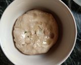 A picture of step 1 of Chilli garlic lachha paratha.