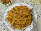 نخود فرنگی پلو